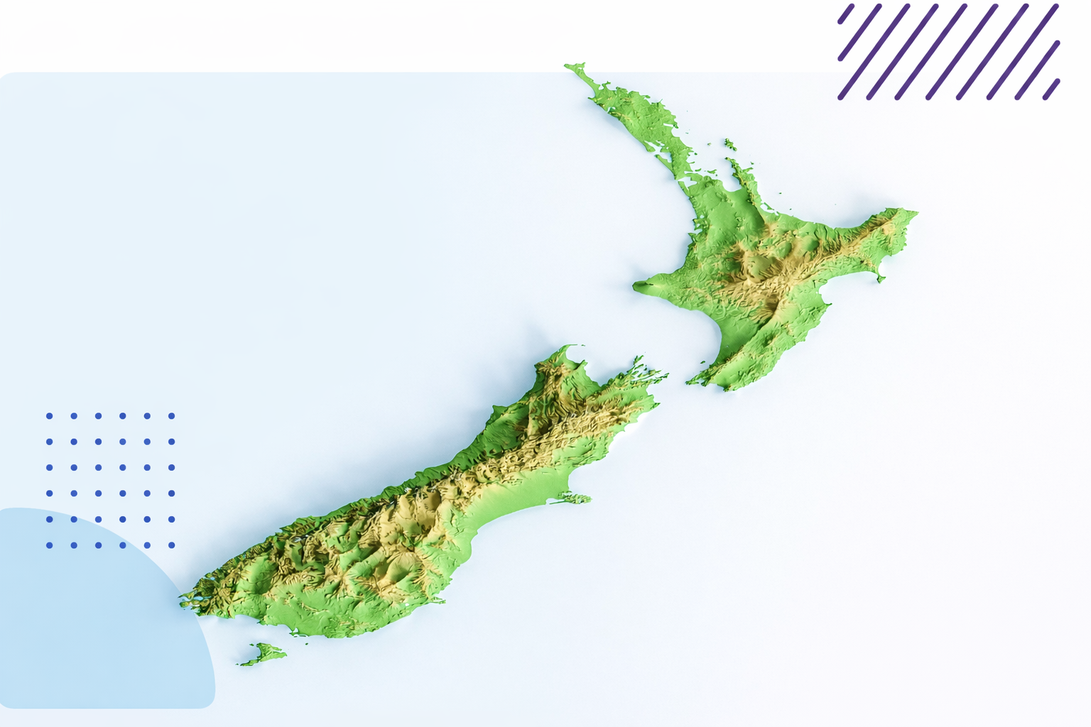 NZ map with edits