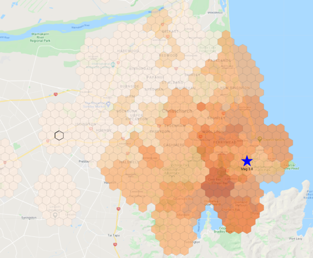 Sentinel Earthquake Situation Report